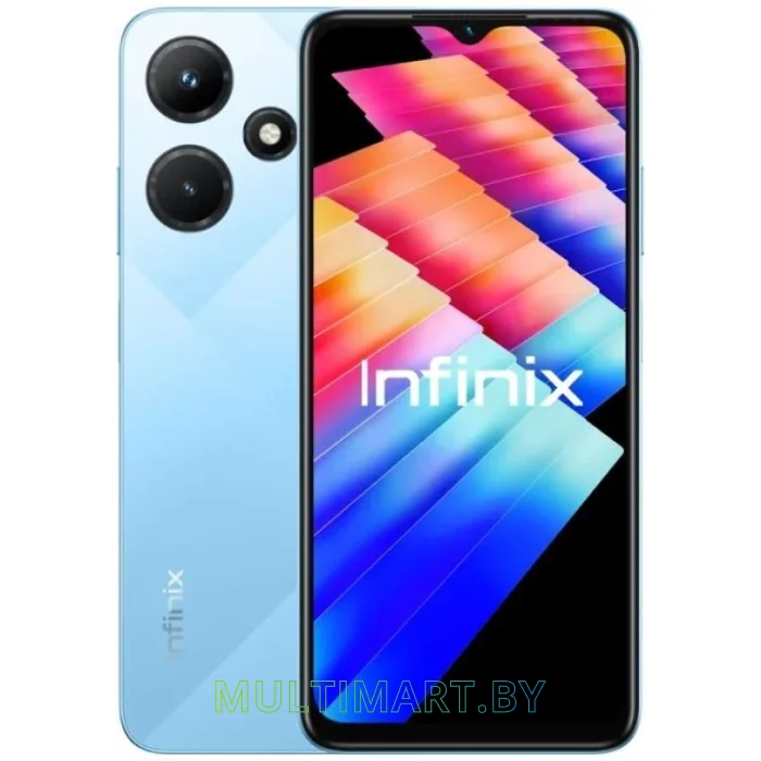 Смартфон Infinix Hot 30i X669D 4GB/128GB (глянцево-голубой)